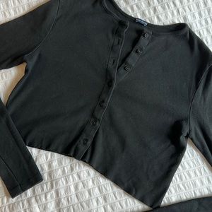Brandy Melville Cropped Long Sleeve